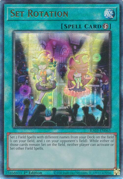 Set Rotation (UTR) [RA03-EN065] Prismatic Ultimate Rare | Exor Games Dartmouth