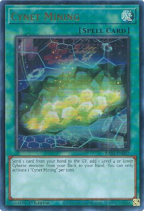 Cynet Mining (UR) [RA03-EN067] Ultra Rare | Exor Games Dartmouth