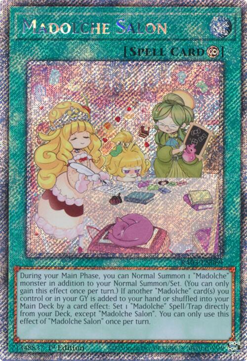 Madolche Salon (Platinum Secret Rare) [RA03-EN069] Platinum Secret Rare | Exor Games Dartmouth