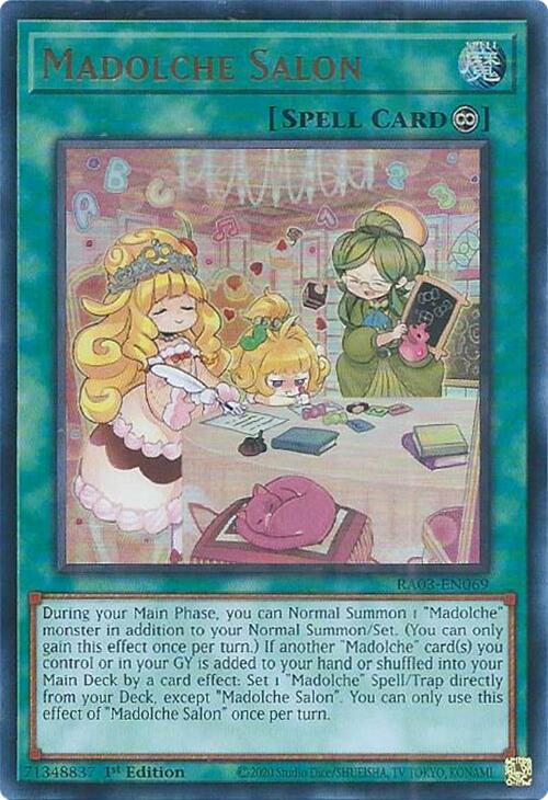 Madolche Salon (UR) [RA03-EN069] Ultra Rare | Exor Games Dartmouth