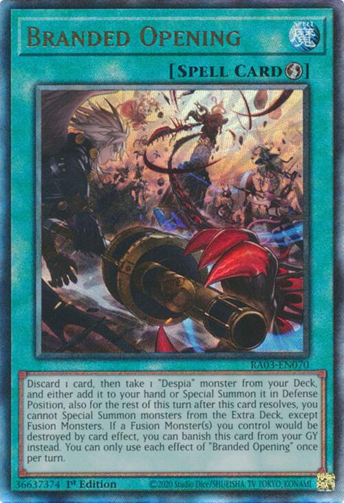 Branded Opening (UTR) [RA03-EN070] Prismatic Ultimate Rare | Exor Games Dartmouth