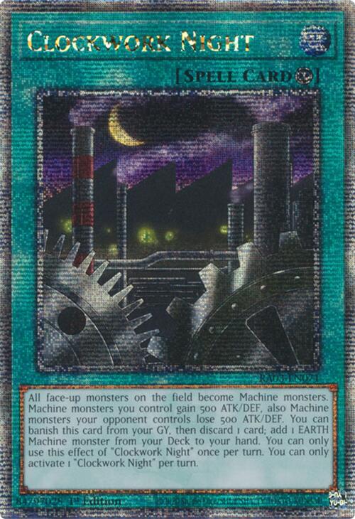 Clockwork Night (Quarter Century Secret Rare) [RA03-EN071] Quarter Century Secret Rare | Exor Games Dartmouth