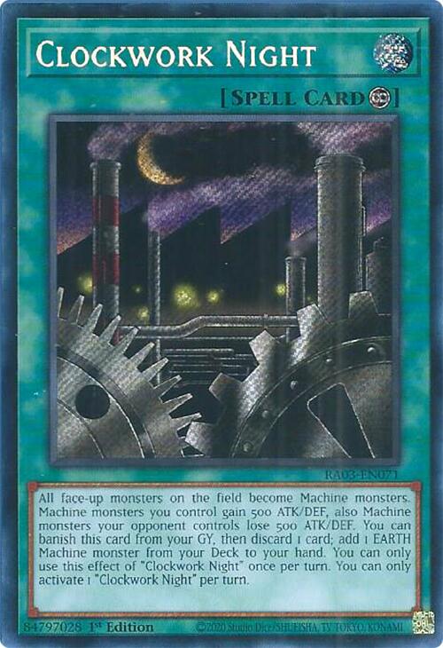 Clockwork Night (Secret Rare) [RA03-EN071] Secret Rare | Exor Games Dartmouth