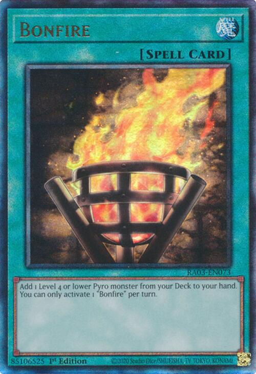 Bonfire (UTR) [RA03-EN073] Prismatic Ultimate Rare | Exor Games Dartmouth