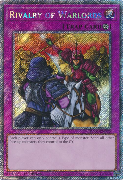 Rivalry of Warlords (Platinum Secret Rare) [RA03-EN075] Platinum Secret Rare | Exor Games Dartmouth