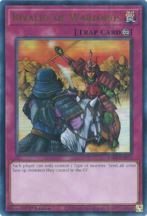 Rivalry of Warlords (UR) [RA03-EN075] Ultra Rare | Exor Games Dartmouth