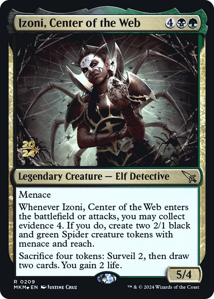 Izoni, Center of the Web [Murders at Karlov Manor Prerelease Promos] | Exor Games Dartmouth