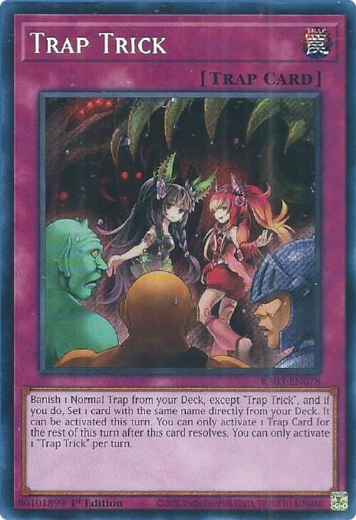 Trap Trick (Secret Rare) [RA03-EN078] Secret Rare | Exor Games Dartmouth