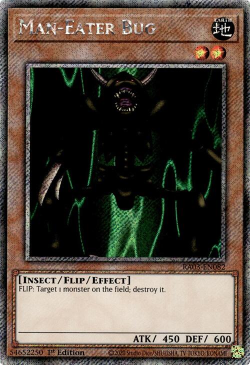 Man-Eater Bug (Platinum Secret Rare) [RA03-EN082] Platinum Secret Rare | Exor Games Dartmouth