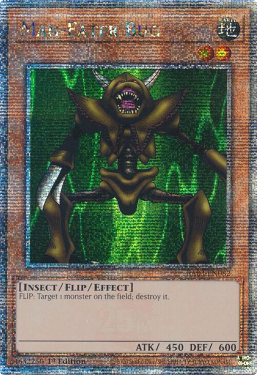 Man-Eater Bug (Quarter Century Secret Rare) [RA03-EN082] Quarter Century Secret Rare | Exor Games Dartmouth