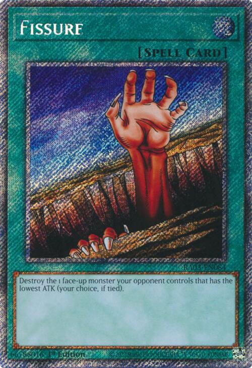 Fissure (Platinum Secret Rare) [RA03-EN084] Platinum Secret Rare | Exor Games Dartmouth