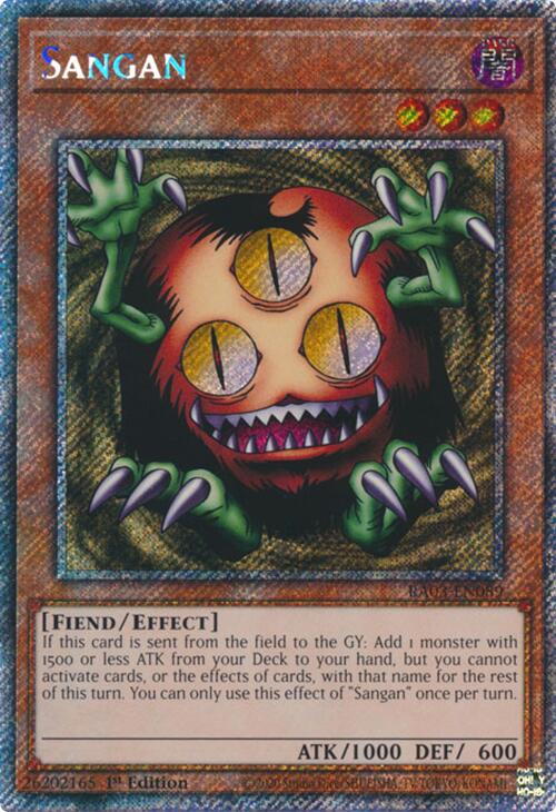 Sangan (Platinum Secret Rare) [RA03-EN089] Platinum Secret Rare | Exor Games Dartmouth