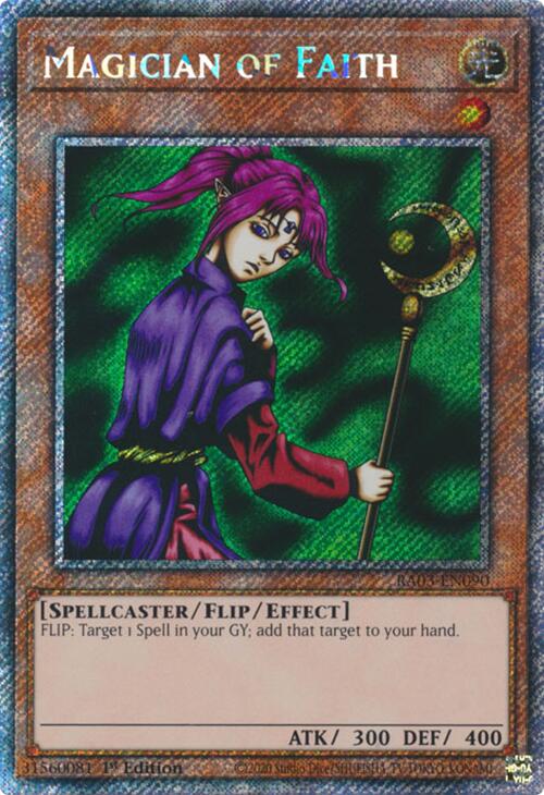 Magician of Faith (Platinum Secret Rare) [RA03-EN090] Platinum Secret Rare | Exor Games Dartmouth