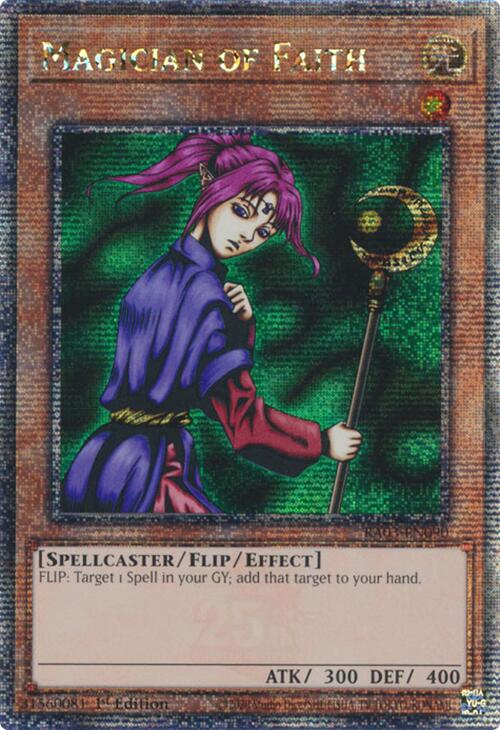 Magician of Faith (Quarter Century Secret Rare) [RA03-EN090] Quarter Century Secret Rare | Exor Games Dartmouth