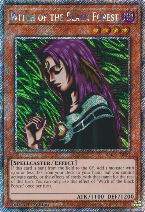 Witch of the Black Forest (Platinum Secret Rare) [RA03-EN091] Platinum Secret Rare | Exor Games Dartmouth