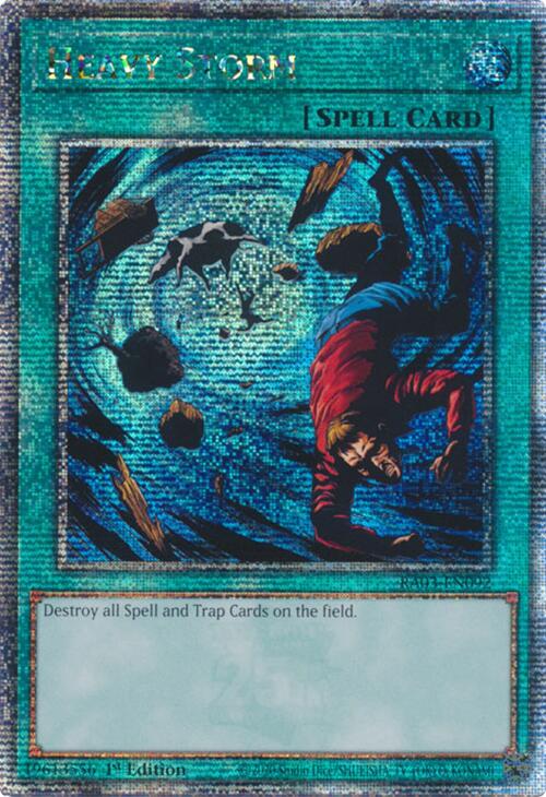 Heavy Storm (Quarter Century Secret Rare) [RA03-EN092] Quarter Century Secret Rare | Exor Games Dartmouth