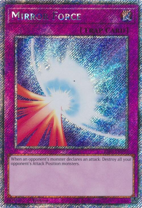 Mirror Force (Platinum Secret Rare) [RA03-EN093] Platinum Secret Rare | Exor Games Dartmouth