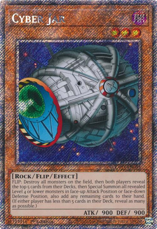 Cyber Jar (Platinum Secret Rare) [RA03-EN095] Platinum Secret Rare | Exor Games Dartmouth