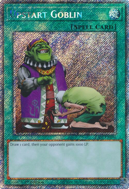 Upstart Goblin (Platinum Secret Rare) [RA03-EN096] Platinum Secret Rare | Exor Games Dartmouth