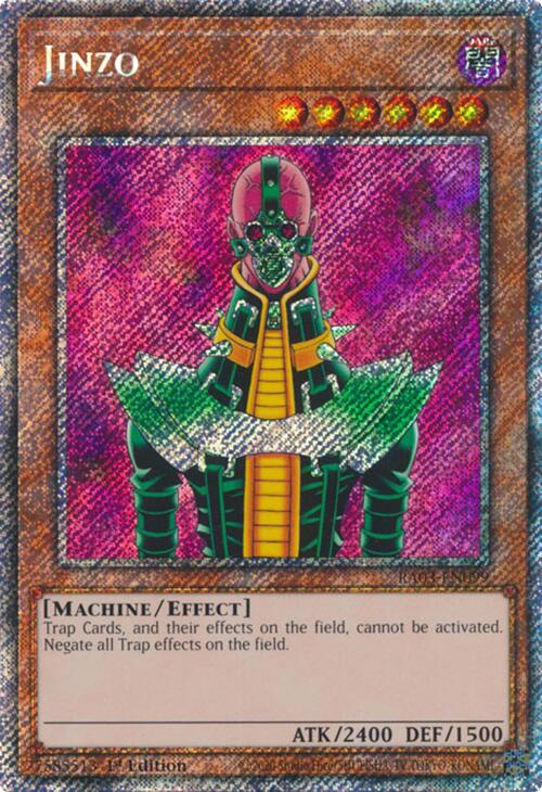 Jinzo (Platinum Secret Rare) [RA03-EN099] Platinum Secret Rare | Exor Games Dartmouth