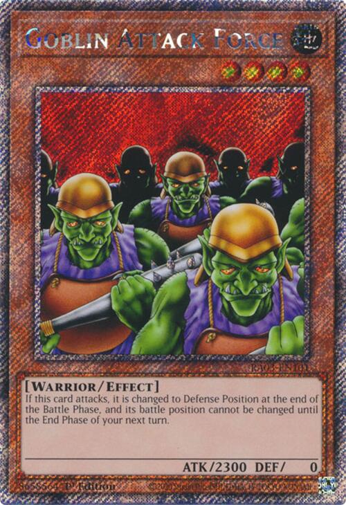 Goblin Attack Force (Platinum Secret Rare) [RA03-EN101] Platinum Secret Rare | Exor Games Dartmouth