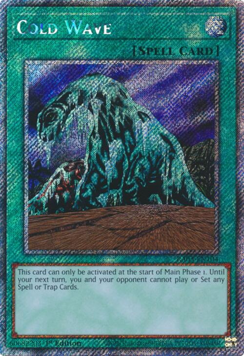 Cold Wave (Platinum Secret Rare) [RA03-EN104] Platinum Secret Rare | Exor Games Dartmouth