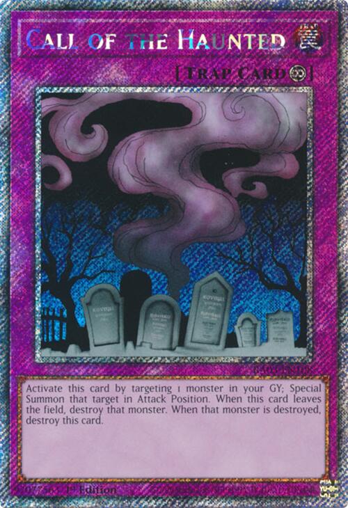 Call of the Haunted (Platinum Secret Rare) [RA03-EN108] Platinum Secret Rare | Exor Games Dartmouth