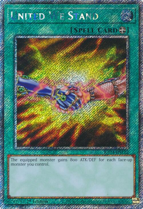United We Stand (Platinum Secret Rare) [RA03-EN112] Platinum Secret Rare | Exor Games Dartmouth