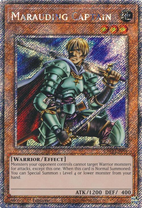 Marauding Captain (Platinum Secret Rare) [RA03-EN118] Platinum Secret Rare | Exor Games Dartmouth