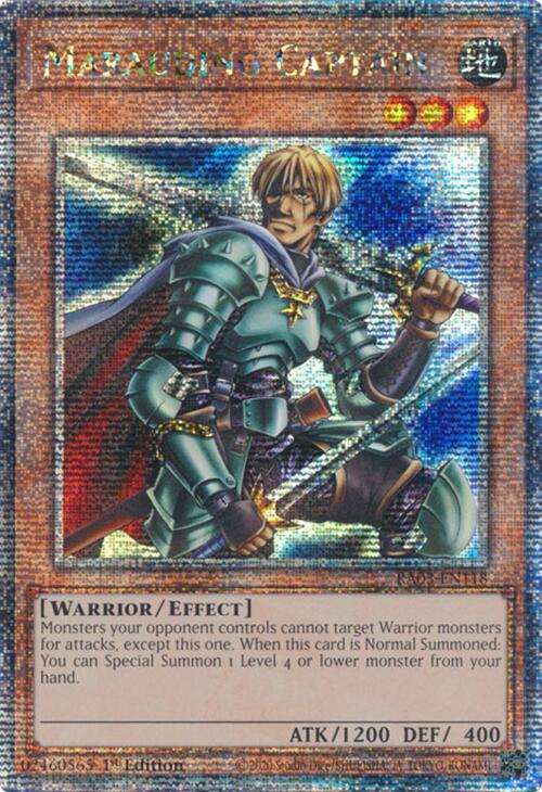 Marauding Captain (Quarter Century Secret Rare) [RA03-EN118] Quarter Century Secret Rare | Exor Games Dartmouth