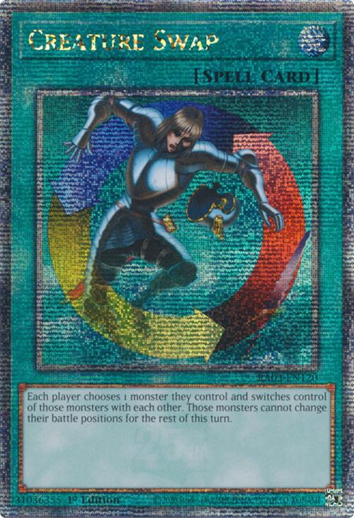 Creature Swap (Quarter Century Secret Rare) [RA03-EN120] Quarter Century Secret Rare | Exor Games Dartmouth