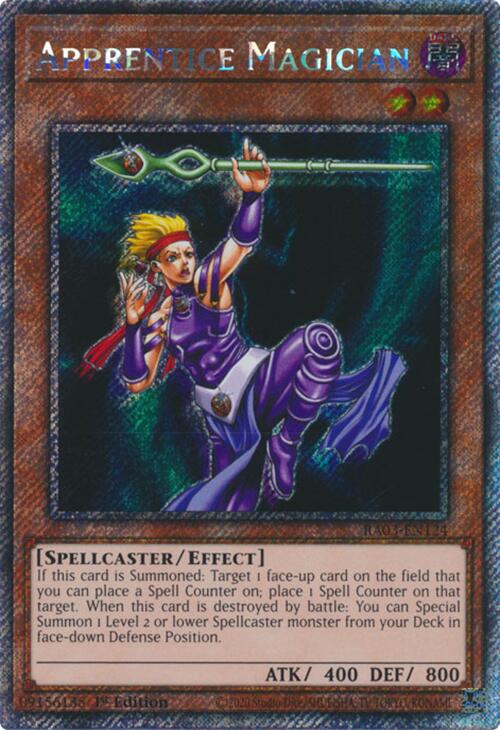 Apprentice Magician (Platinum Secret Rare) [RA03-EN124] Platinum Secret Rare | Exor Games Dartmouth