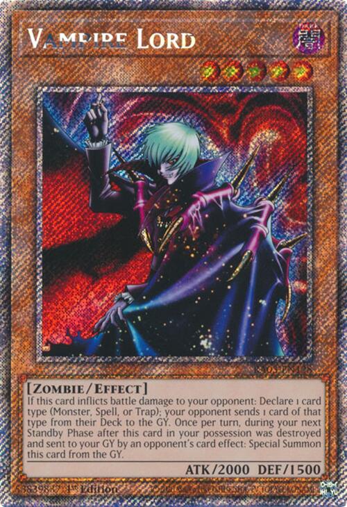Vampire Lord (Platinum Secret Rare) [RA03-EN128] Platinum Secret Rare | Exor Games Dartmouth