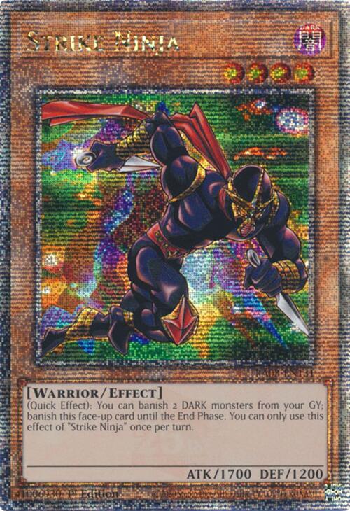 Strike Ninja (Quarter Century Secret Rare) [RA03-EN131] Quarter Century Secret Rare | Exor Games Dartmouth