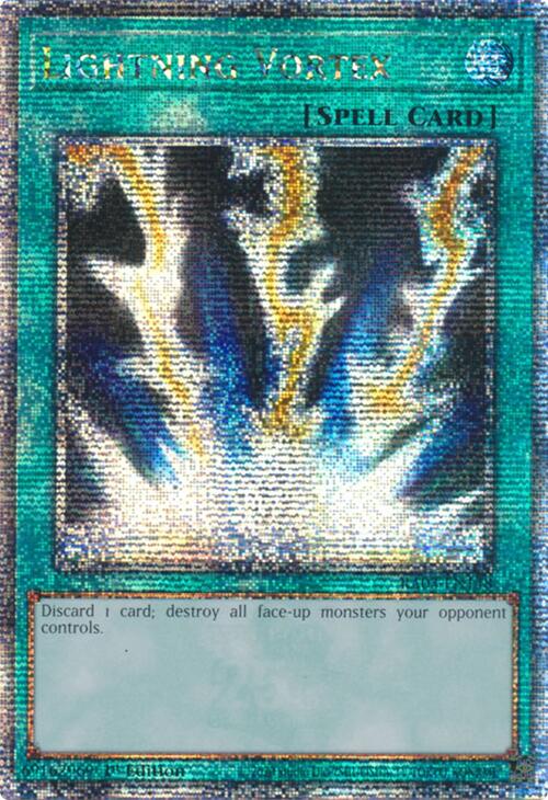 Lightning Vortex (Quarter Century Secret Rare) [RA03-EN148] Quarter Century Secret Rare | Exor Games Dartmouth