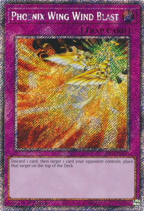 Phoenix Wing Wind Blast (Platinum Secret Rare) [RA03-EN149] Platinum Secret Rare | Exor Games Dartmouth