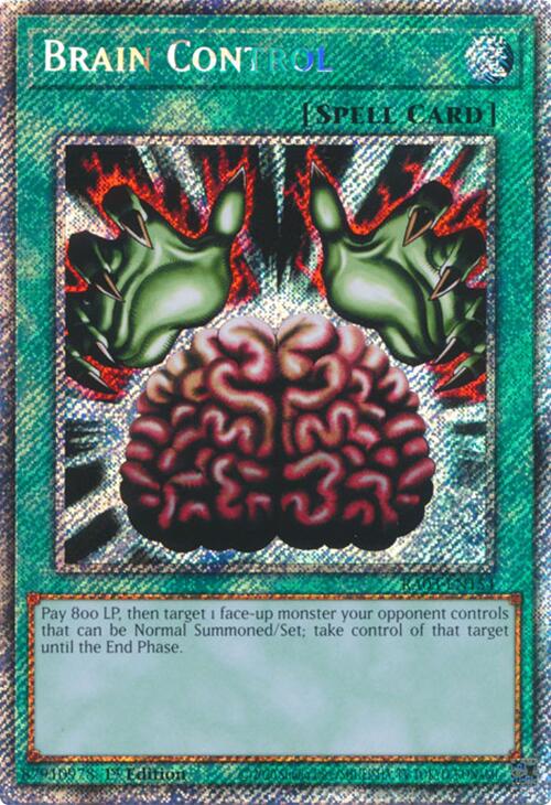 Brain Control (Platinum Secret Rare) [RA03-EN154] Platinum Secret Rare | Exor Games Dartmouth