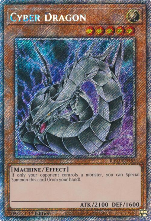 Cyber Dragon (Platinum Secret Rare) [RA03-EN155] Platinum Secret Rare | Exor Games Dartmouth