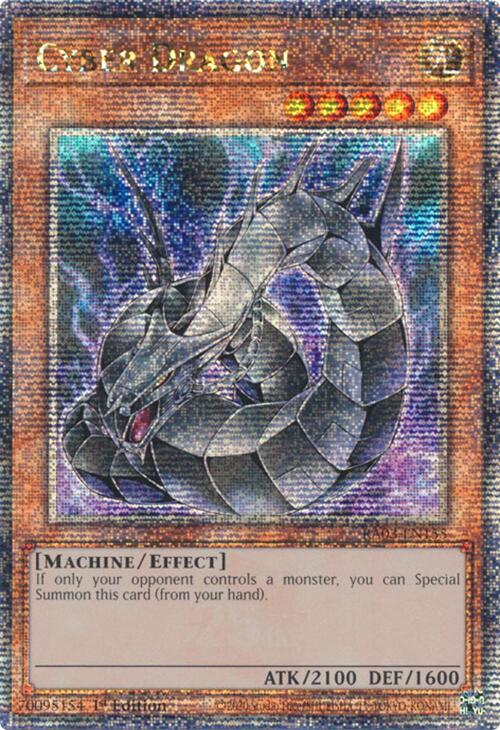 Cyber Dragon (Quarter Century Secret Rare) [RA03-EN155] Quarter Century Secret Rare | Exor Games Dartmouth