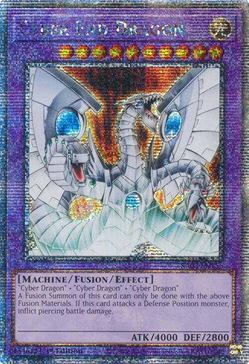 Cyber End Dragon (Quarter Century Secret Rare) [RA03-EN156] Quarter Century Secret Rare | Exor Games Dartmouth