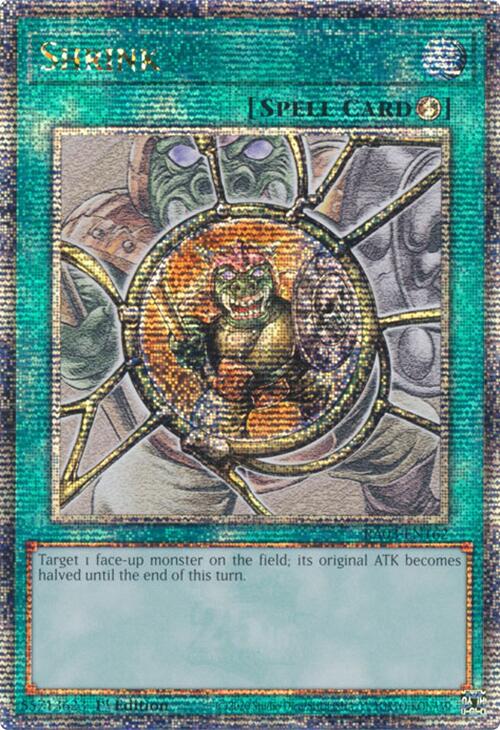 Shrink (Quarter Century Secret Rare) [RA03-EN162] Quarter Century Secret Rare | Exor Games Dartmouth