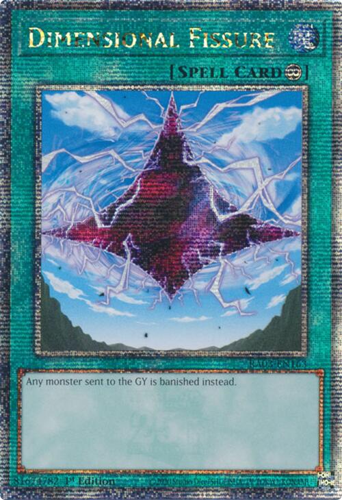 Dimensional Fissure (Quarter Century Secret Rare) [RA03-EN163] Quarter Century Secret Rare | Exor Games Dartmouth