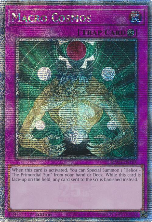 Macro Cosmos (Quarter Century Secret Rare) [RA03-EN164] Quarter Century Secret Rare | Exor Games Dartmouth