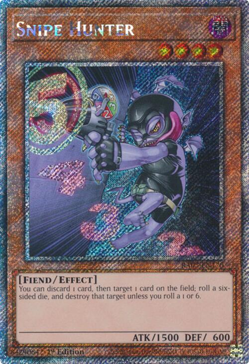 Snipe Hunter (Platinum Secret Rare) [RA03-EN170] Platinum Secret Rare | Exor Games Dartmouth