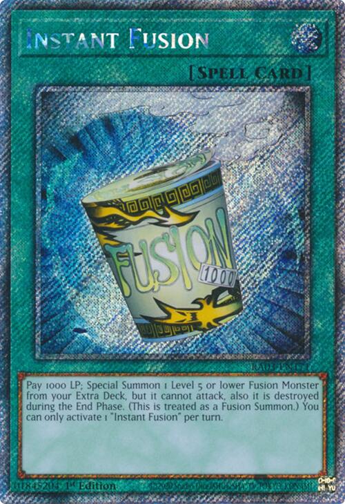 Instant Fusion (Platinum Secret Rare) [RA03-EN171] Platinum Secret Rare | Exor Games Dartmouth