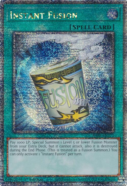 Instant Fusion (Quarter Century Secret Rare) [RA03-EN171] Quarter Century Secret Rare | Exor Games Dartmouth