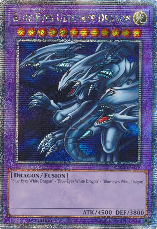 Blue-Eyes Ultimate Dragon (Quarter Century Secret Rare) [RA03-EN178] Quarter Century Secret Rare | Exor Games Dartmouth