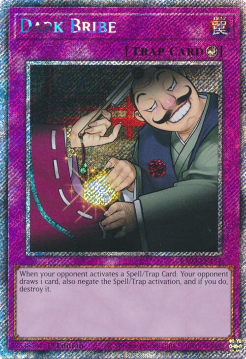 Dark Bribe (Platinum Secret Rare) [RA03-EN187] Platinum Secret Rare | Exor Games Dartmouth