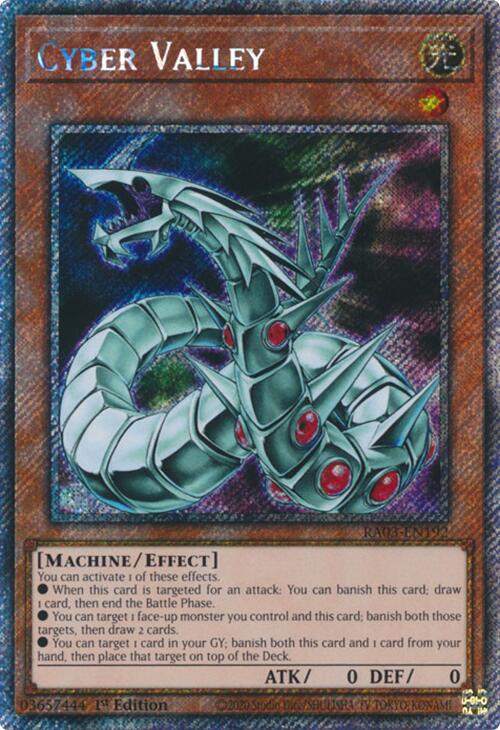 Cyber Valley (Platinum Secret Rare) [RA03-EN192] Platinum Secret Rare | Exor Games Dartmouth