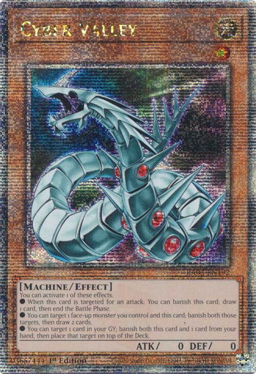 Cyber Valley (Quarter Century Secret Rare) [RA03-EN192] Quarter Century Secret Rare | Exor Games Dartmouth